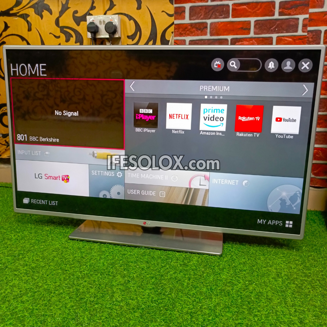 LG 42 inch 42LB580V Smart Full HD Ultra Slim TV (Built-in WiFi, Miracast, Netflix, YouTube) - Foreign Used