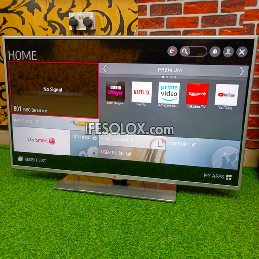 LG 42 inch 42LB580V Smart Full HD Ultra Slim TV (Built-in WiFi, Miracast, Netflix, YouTube) - Foreign Used