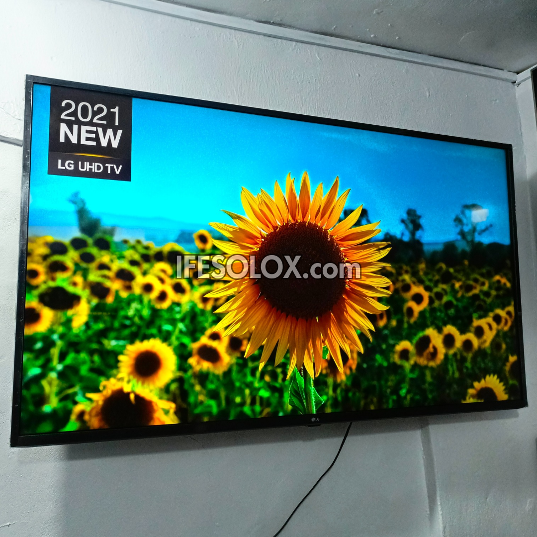 LG 55 inch 55UP71 ThinQ AI webOS Smart 4K UHD HDR TV with Bluetooth, Miracast, Apple AirPlay 2 - Foreign Used
