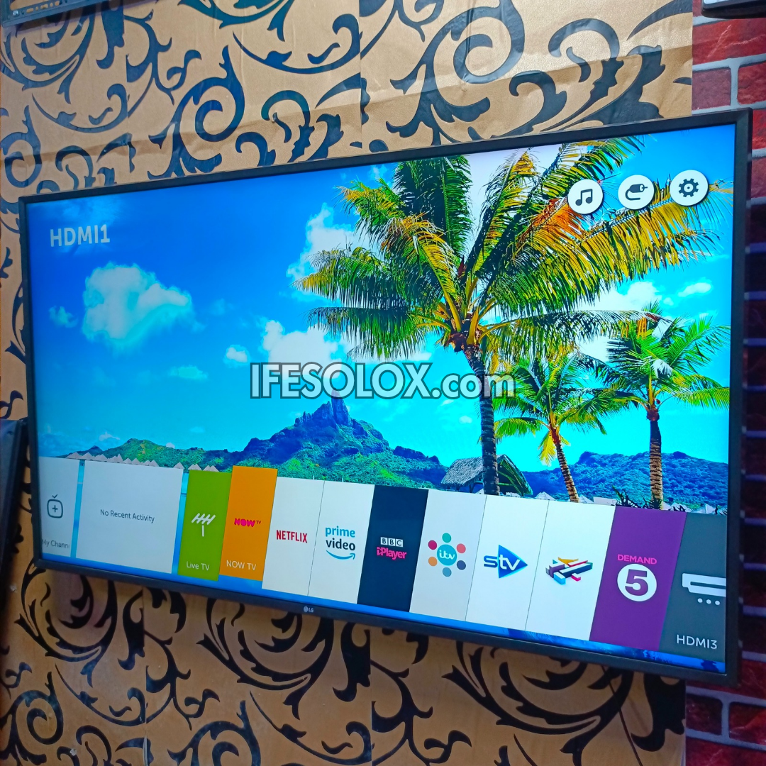 LG 60 Inch 60UJ630V AI ThinQ 4K UHD webOS Smart TV (Bluetooth, WiFi, Screen Mirroring) - Foreign Used