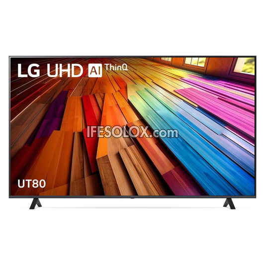 LG 86 Inch UT80 Series AI Thinq webOS Smart 4K UHD 2024 Frameless TV + 2 Years Warranty - Brand New