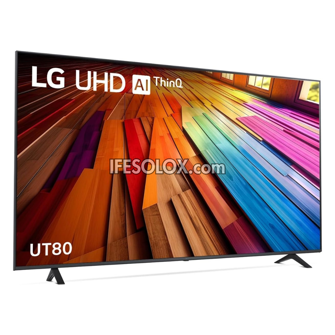 LG 86 Inch UT80 Series AI Thinq webOS Smart 4K UHD 2024 Frameless TV + 2 Years Warranty - Brand New