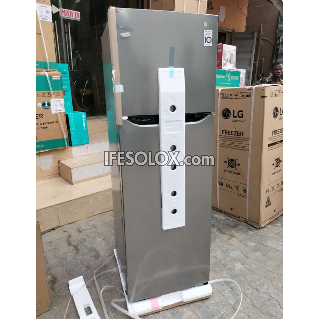 Réfrigérateur double porte LG GN-G272SLCB 279L Smart Inverter avec congélateur supérieur + 2 ans de garantie - Neuf