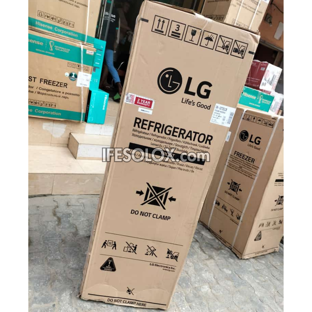 Réfrigérateur double porte LG GN-G272SLCB 279L Smart Inverter avec congélateur supérieur + 2 ans de garantie - Neuf
