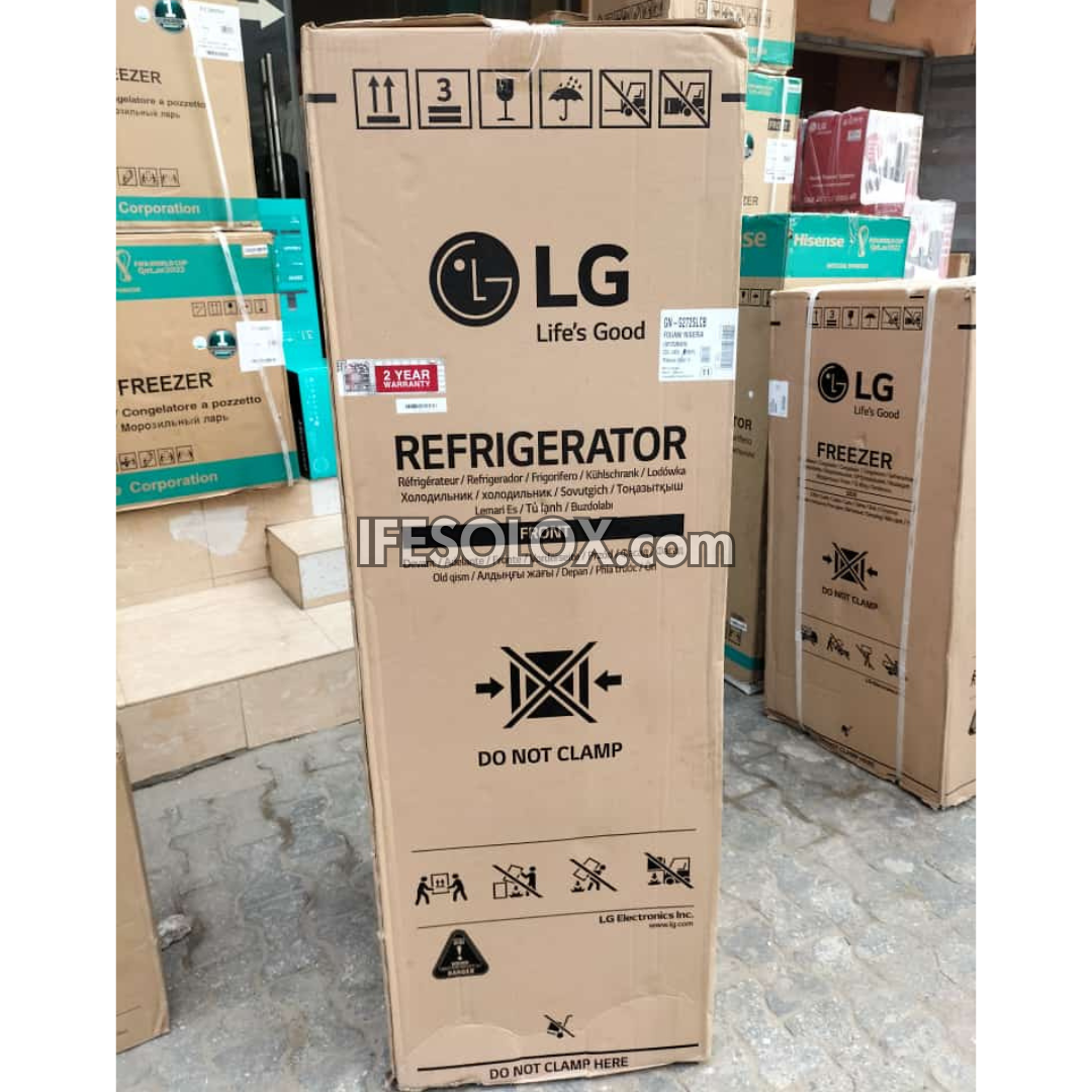Réfrigérateur double porte LG GN-G272SLCB 279L Smart Inverter avec congélateur supérieur + 2 ans de garantie - Neuf