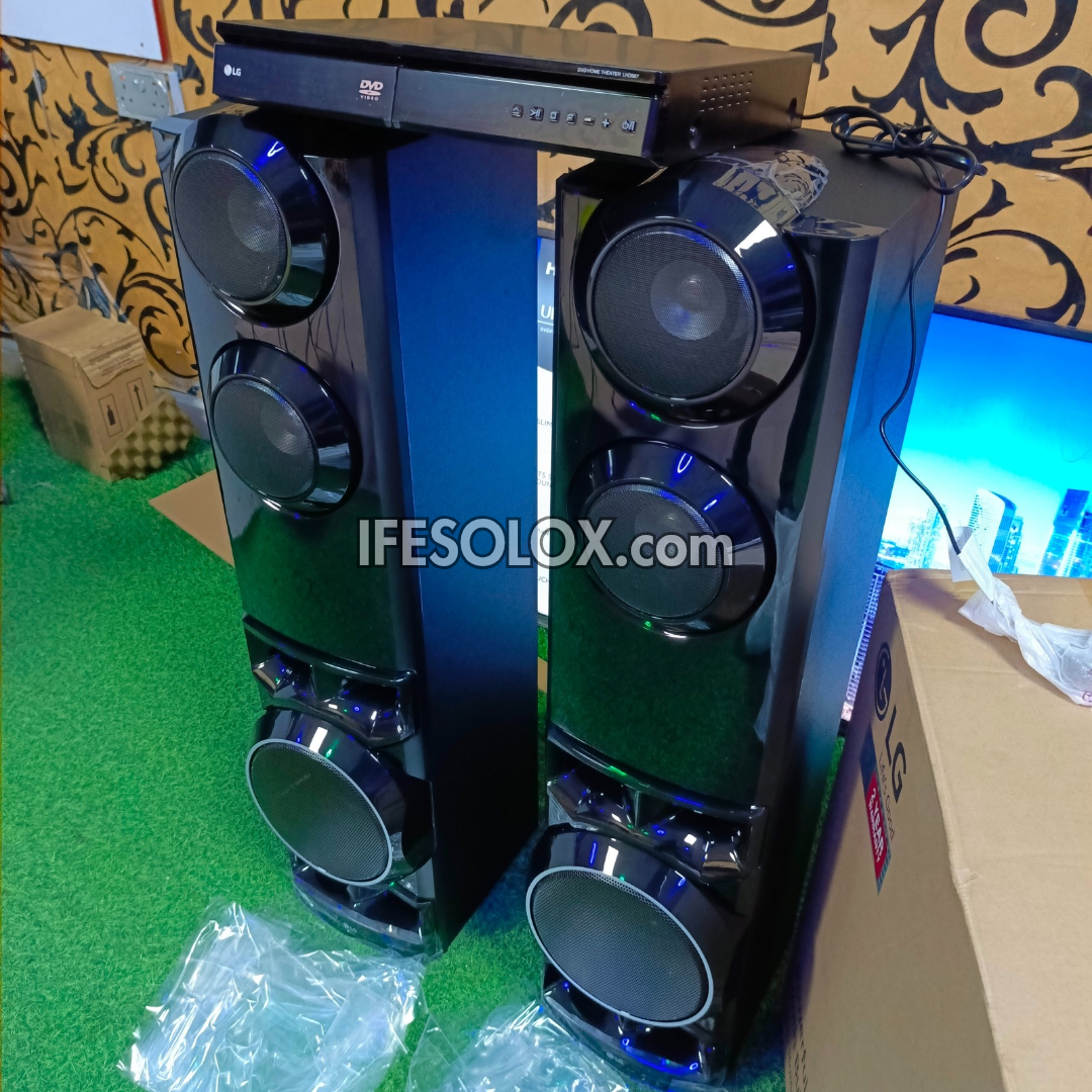 LG LHD687 4.2Ch 1,250W Dual Subwoofer Bodyguard DVD/CD Home Theater System - Brand New