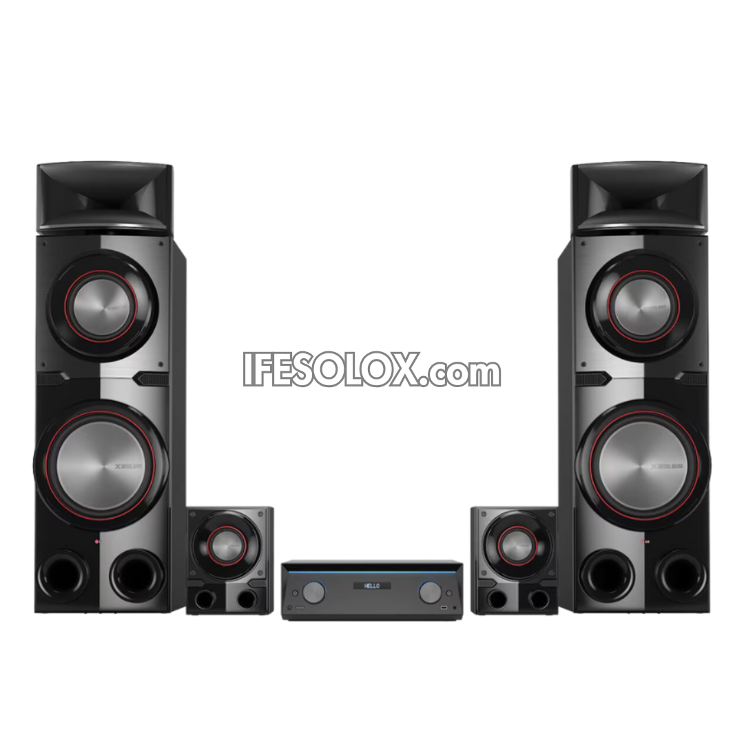 LG MR11 4.2Ch 2300W Premium Bluetooth AV Receiver System with DUAL Subwoofer, DJ App - Brand New