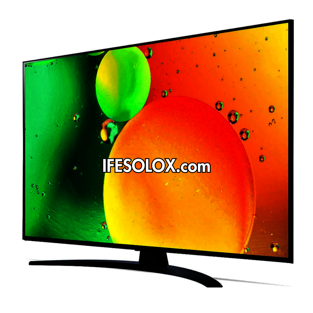 LG 55 pouces 55NANO79 Series Thinq AI webOS Smart 4K UHD NanoCell TV (WiFi, Miracast, AirPlay) - Occasion à l'étranger