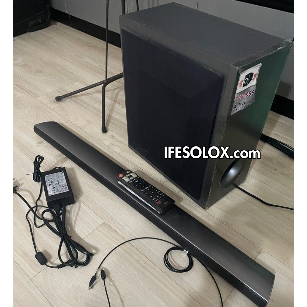 LG NB3540 2.1Ch 320W High Resolution Bluetooth Sound Bar with Wireless Subwoofer - Foreign Used