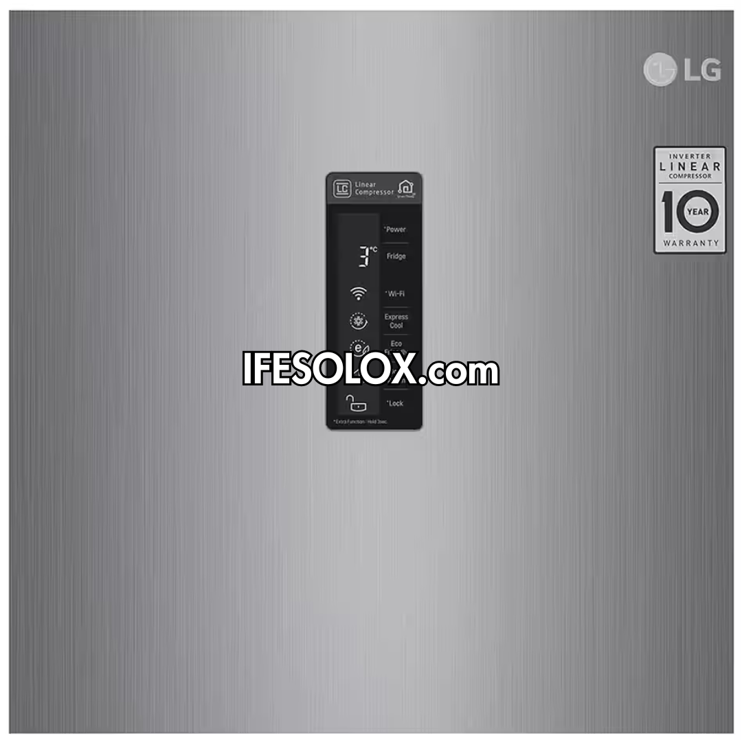 LG GC-F411ELDM 411L Smart Inverter Single Door Refrigerator with Water Dispenser - Brand New