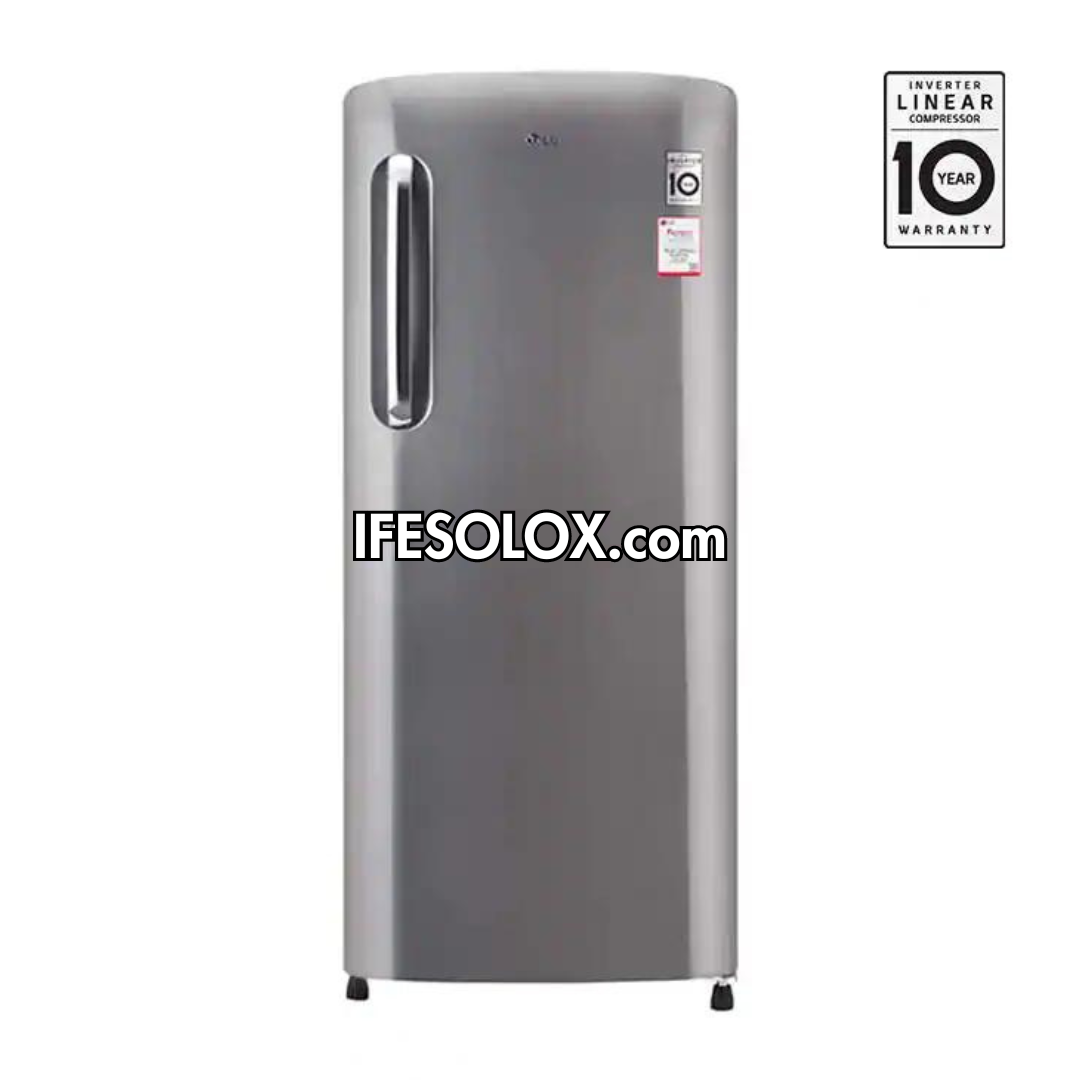 LG GL-B201ALLB 190L Single Door Refrigerator + 2 Years Warranty - Brand New