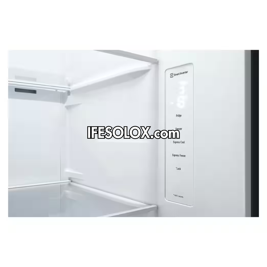 LG GC-B257JLYL 625L Smart Inverter Side By Side Double Door Refrigerator with WiFi & AI Assistant - Brand New