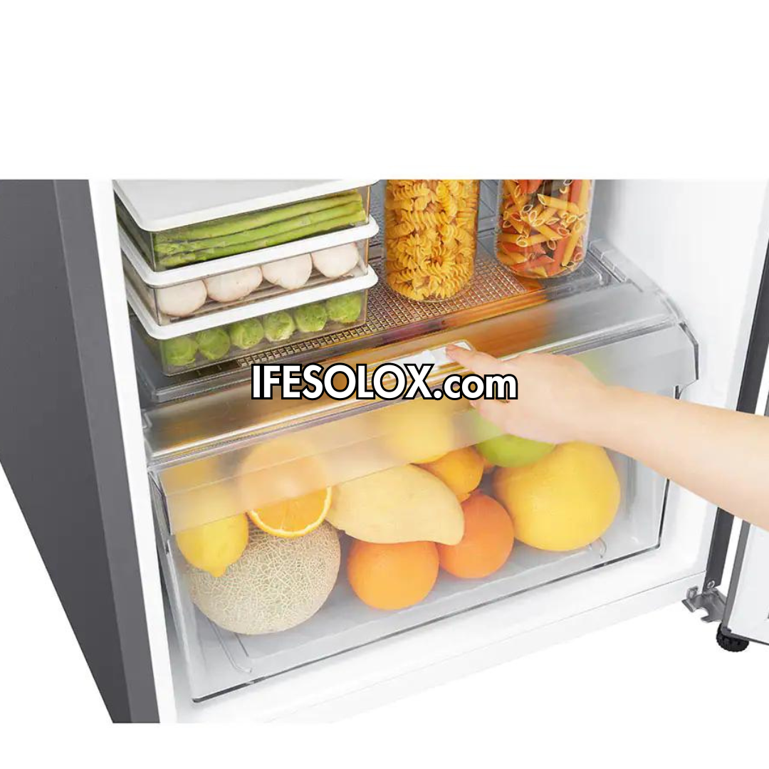 LG GR-B202SQBB 205L Smart Inverter Top-Freezer Double Door Refrigerator + 2 Years Warranty - Brand New