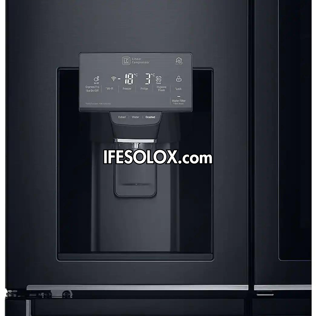 LG GR-X31FMQHL 889L Smart Inverter InstaView Side By Side Refrigerator + Water & Ice Dispenser - Brand New