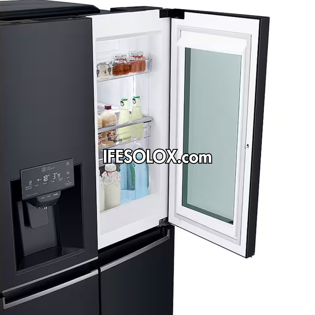 LG GR-X31FMQHL 889L Smart Inverter InstaView Side By Side Refrigerator + Water & Ice Dispenser - Brand New