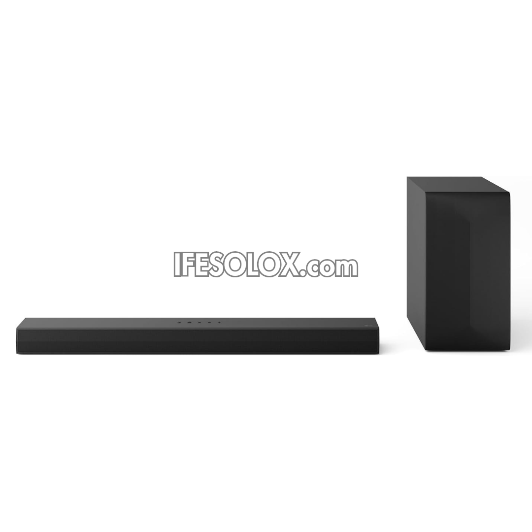 LG S60T 3.1Ch 340W Dolby Audio Sound Bar with Wireless Subwoofer + Wow Orchestra (2024 model) - Brand New