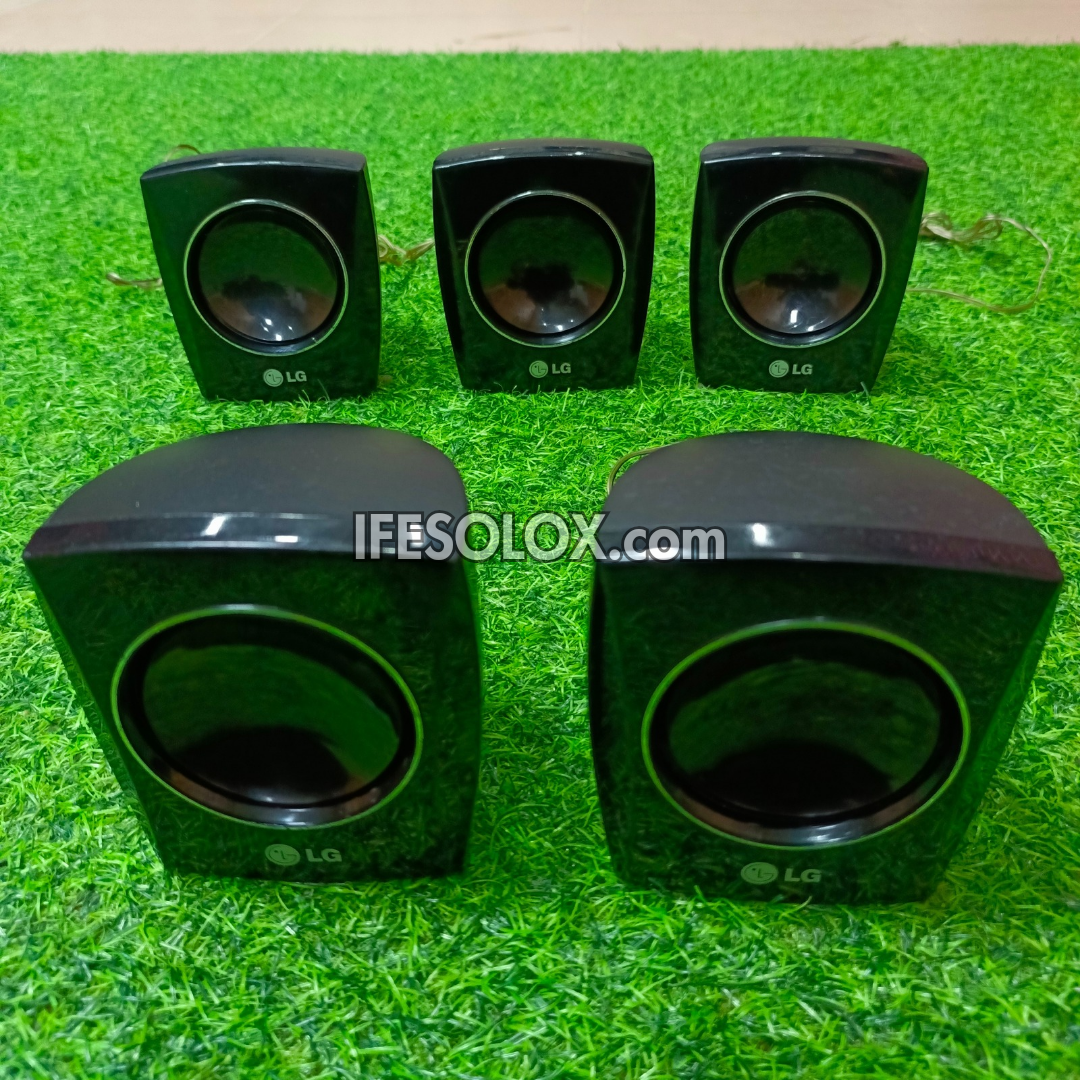 LG SH33SU-S Home Theatre Surround Speakers Complete Set - Foreign Used
