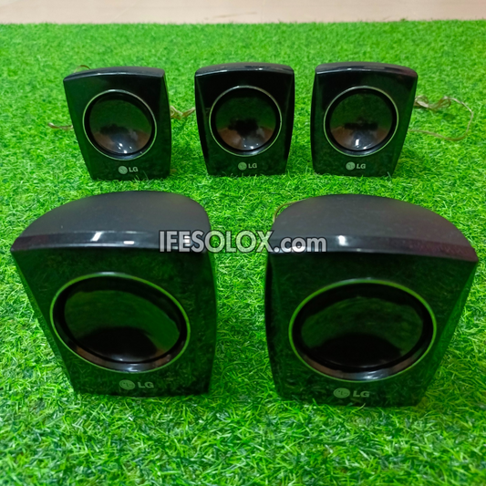 LG SH33SU-S Home Theatre Surround Speakers Complete Set - Foreign Used
