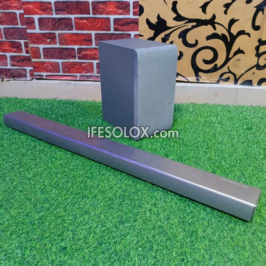 LG SH5 Bluetooth Sound Bar with Wireless Subwoofer - Foreign Used