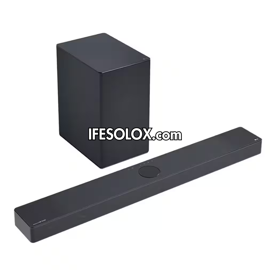 LG SC9S 3.1.3Ch 400W Triple Up-Firing 4K Sound Bar + IMAX Enhance, AI and OLED TV Compatibility - Brand New