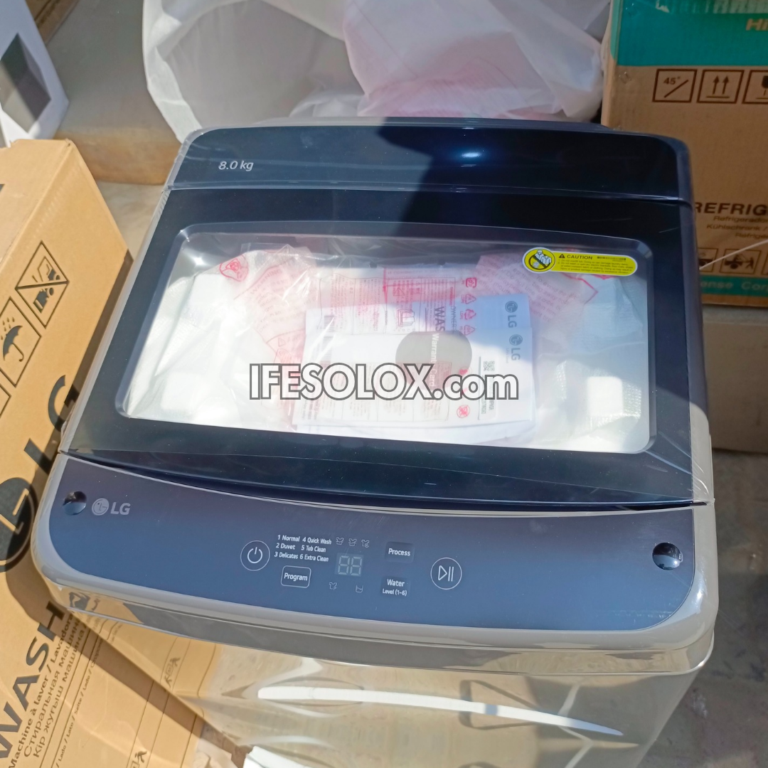 LG T85S1TDDT2C 8kg Top Load Smart Inverter Automatic Washing Machine - Brand New