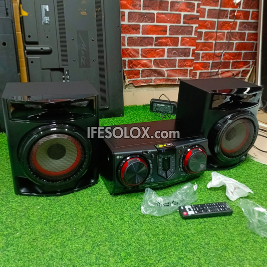 LG XBOOM CJ44 480W HiFi CD + Karaoke + Auto DJ Bluetooth Home Theater - Brand New