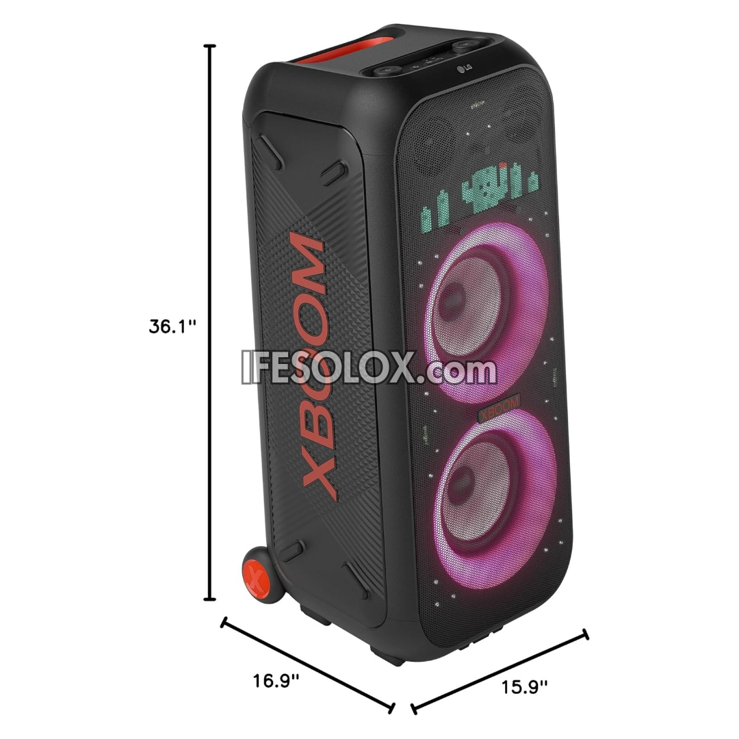 LG XBOOM XL9T Super Bass Blast Bluetooth HiFi PA System with Pixel LED Lighting, Battery - Brand New