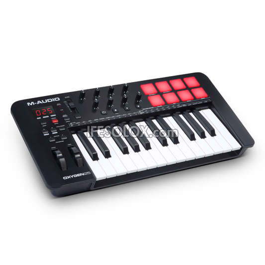 M-AUDIO Oxygen 25 (MKV) USB MIDI Keyboard Controller with 25 Responsive Keys - Brand New