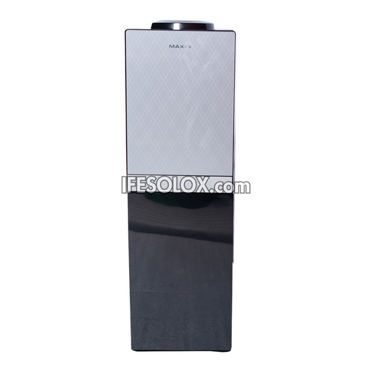MAXI 1836S-B Water Dispenser with 3 Faucets and Refrigerator - Brand New