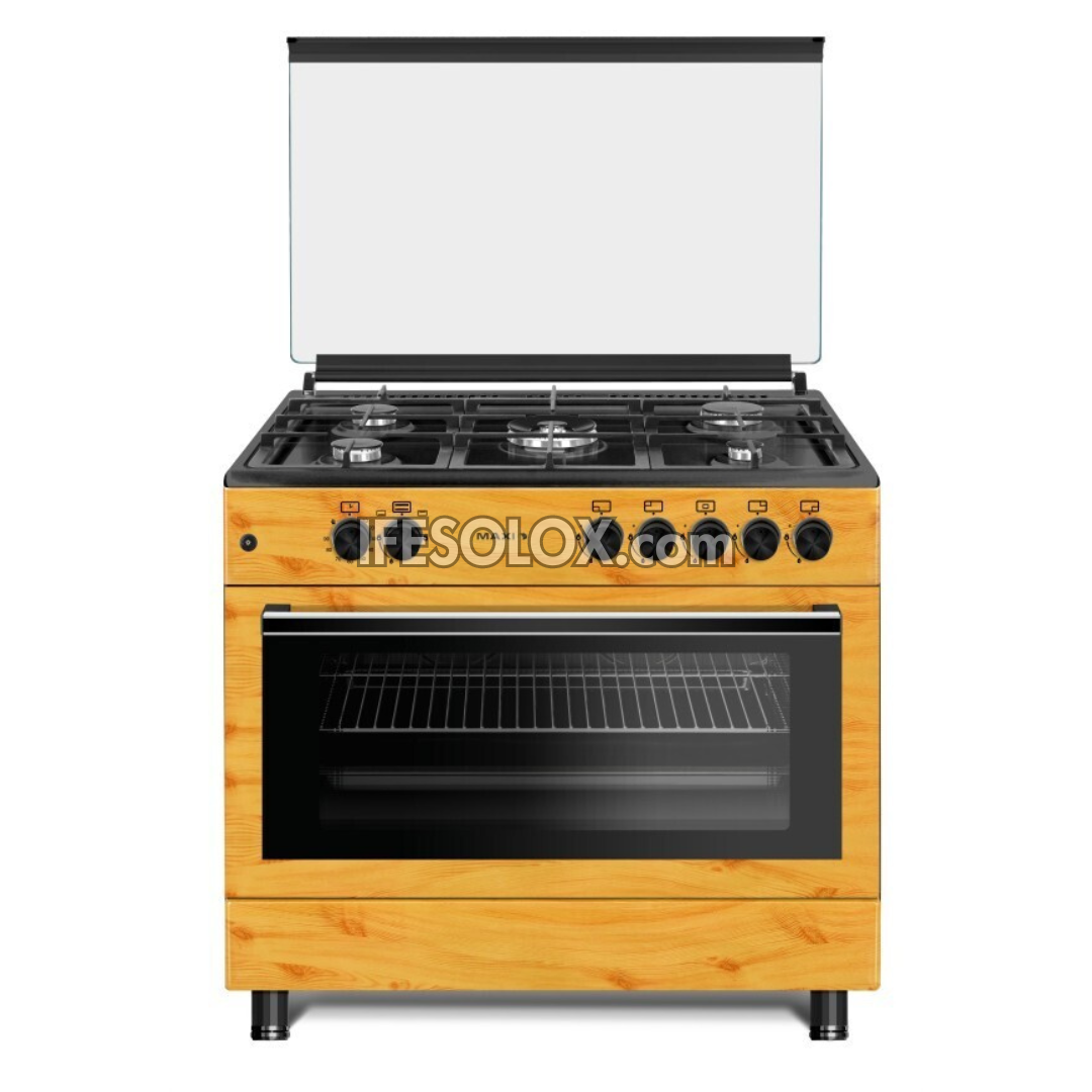 MAXI 60x90 Oven Gas Cooker with 5 Gas Burners (Italian Design) - Brand New