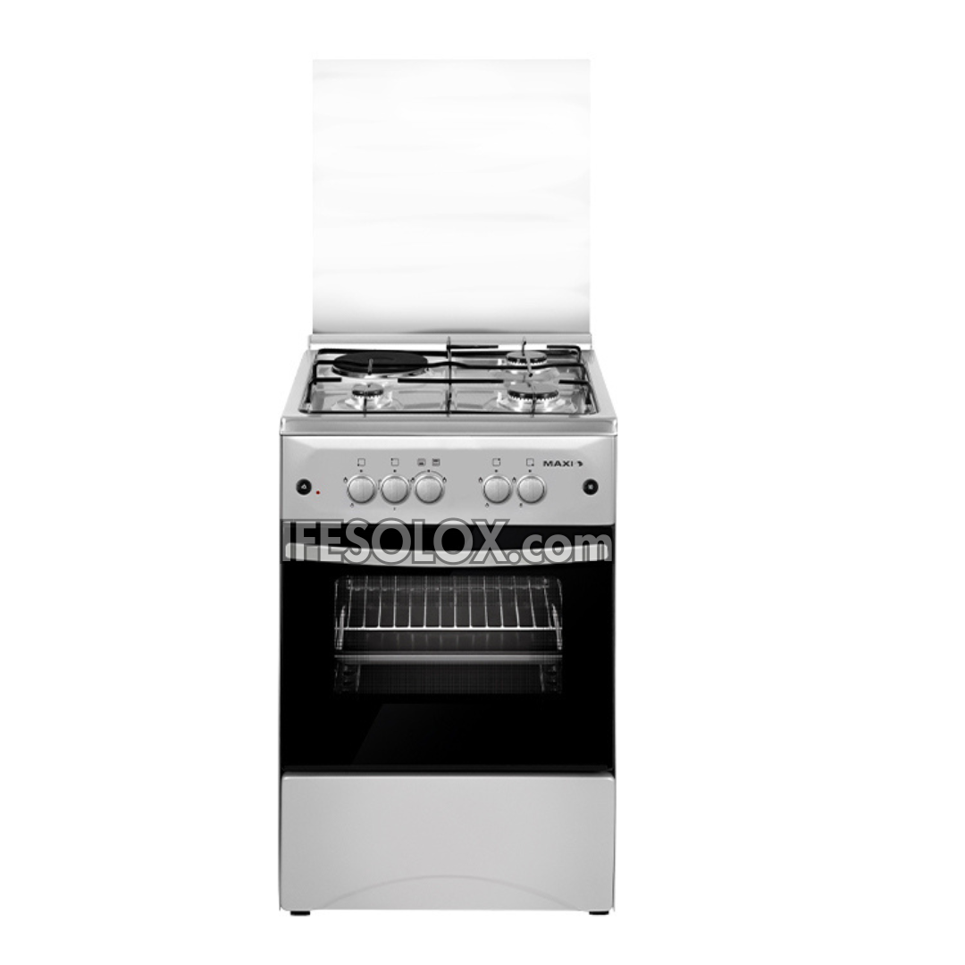 MAXI 50x50 3 1 Oven Gas Cooker with 3 Gas Burners and 1 Electric