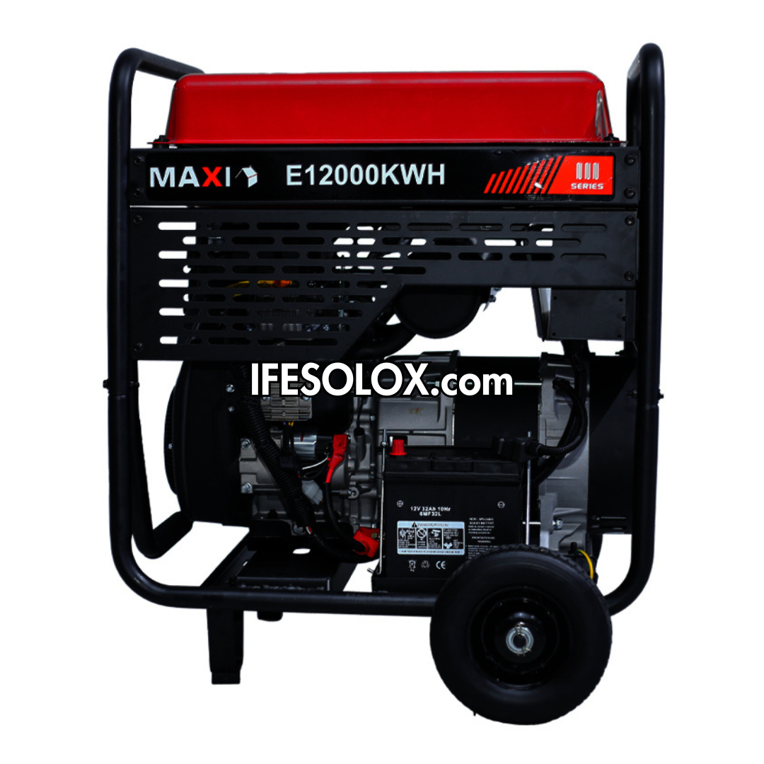 Générateur robuste à essence MAXI E12000KWH 15KVA en cuivre pur avec démarrage à clé - tout neuf