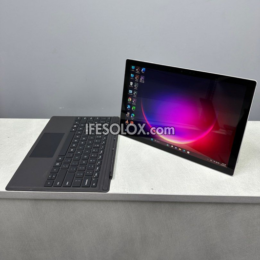 Microsoft Surface Pro 7+ 12.3" Tablet with Type Cover, Intel Core i5 11th Gen, 8GB DDR4 LPRAM, 128GB SSD - Foreign Used