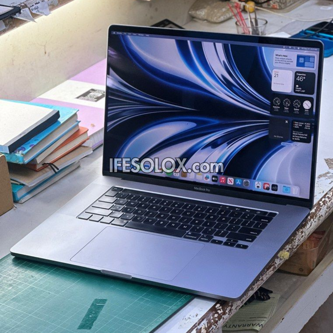 MacBook Pro 2019 16" Retina Display Laptop with Intel Core i7 9th Gen, 16GB DDR4 RAM, 512GB SSD - Foreign Used