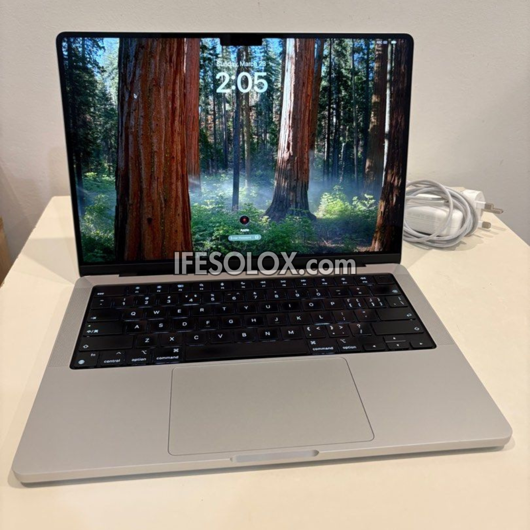 MacBook Pro 2021 14" Liquid Retina Display Laptop with Apple M1 Pro, 16GB DDR5 RAM, 512GB SSD - Foreign Used