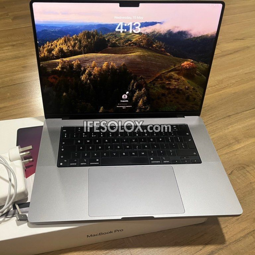 MacBook Pro 2021 16" Liquid Retina Display Laptop with Apple M1 Pro, 16GB DDR5 RAM, 512GB SSD - Foreign Used