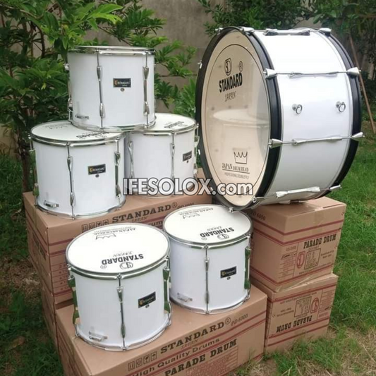 STANDARD 6-Set Marching Parade Acoustic Drum Set - Brand New