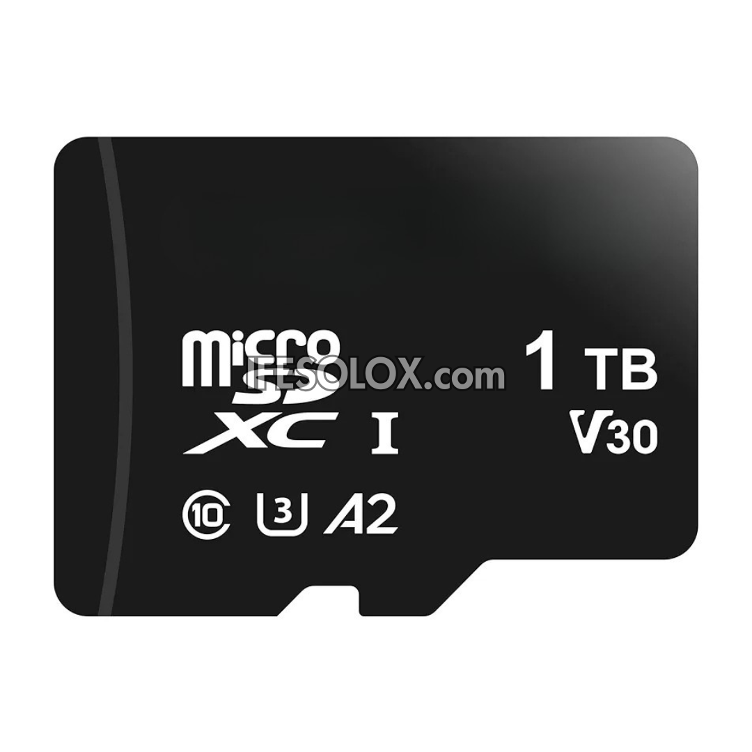 Micro SDXC 1TB Memory Card (A2, U3) with Full Size SD Adapter - Brand New