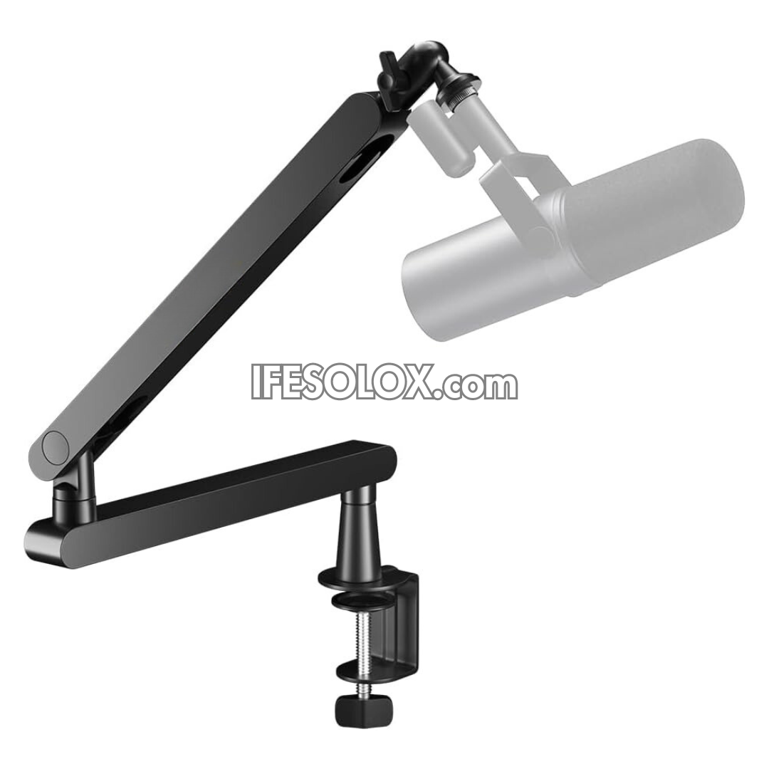 Desktop Low Profile Microphone Boom Arm Stand - Brand New