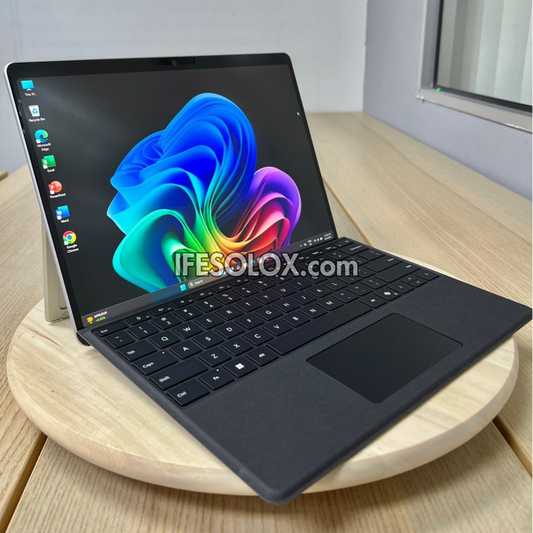 Microsoft Surface Pro 11 13" Tablet with Flex Keyboard, Snapdragon X Plus, 16GB DDR5 RAM, 256GB SSD - Foreign Used