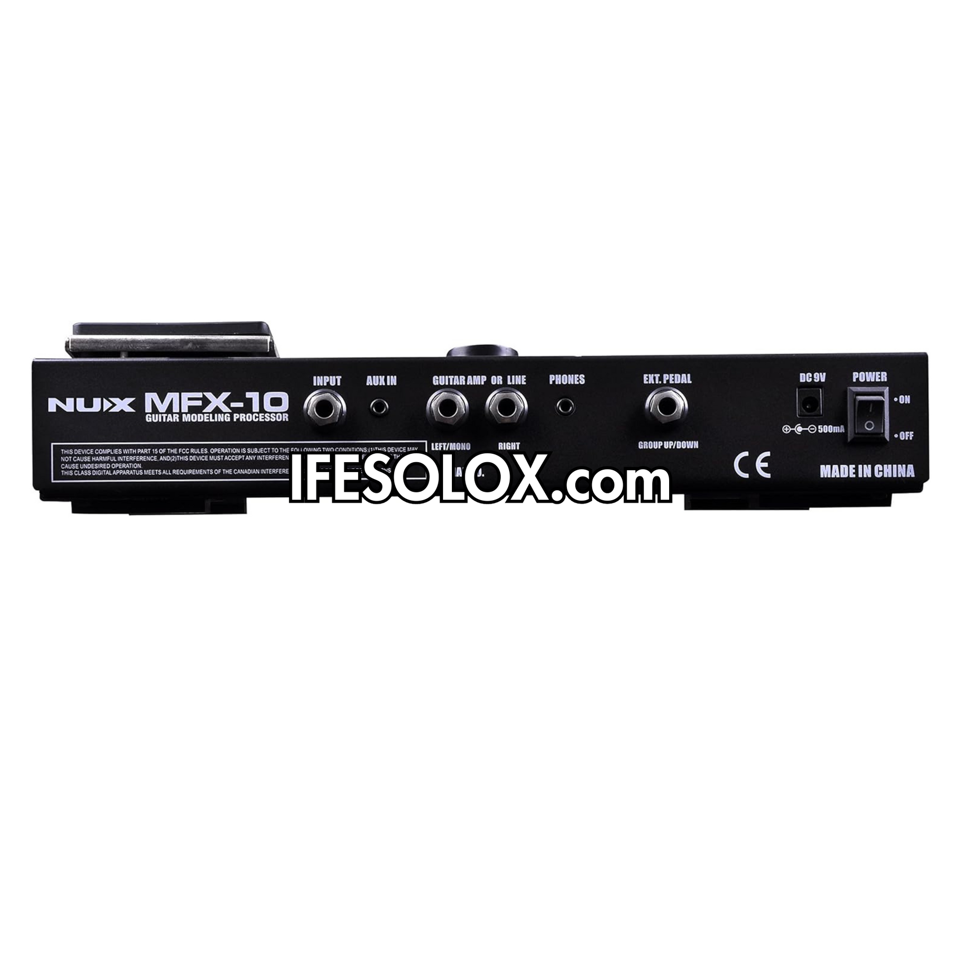 NUX MFX-10 Guitar Multi-Effects Pedal Processor - Brand New