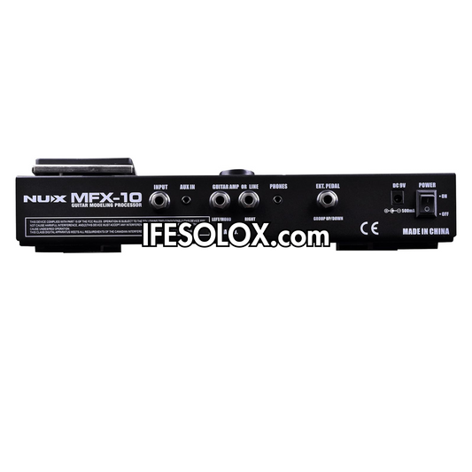 NUX MFX-10 Guitar Multi-Effects Pedal Processor - Brand New