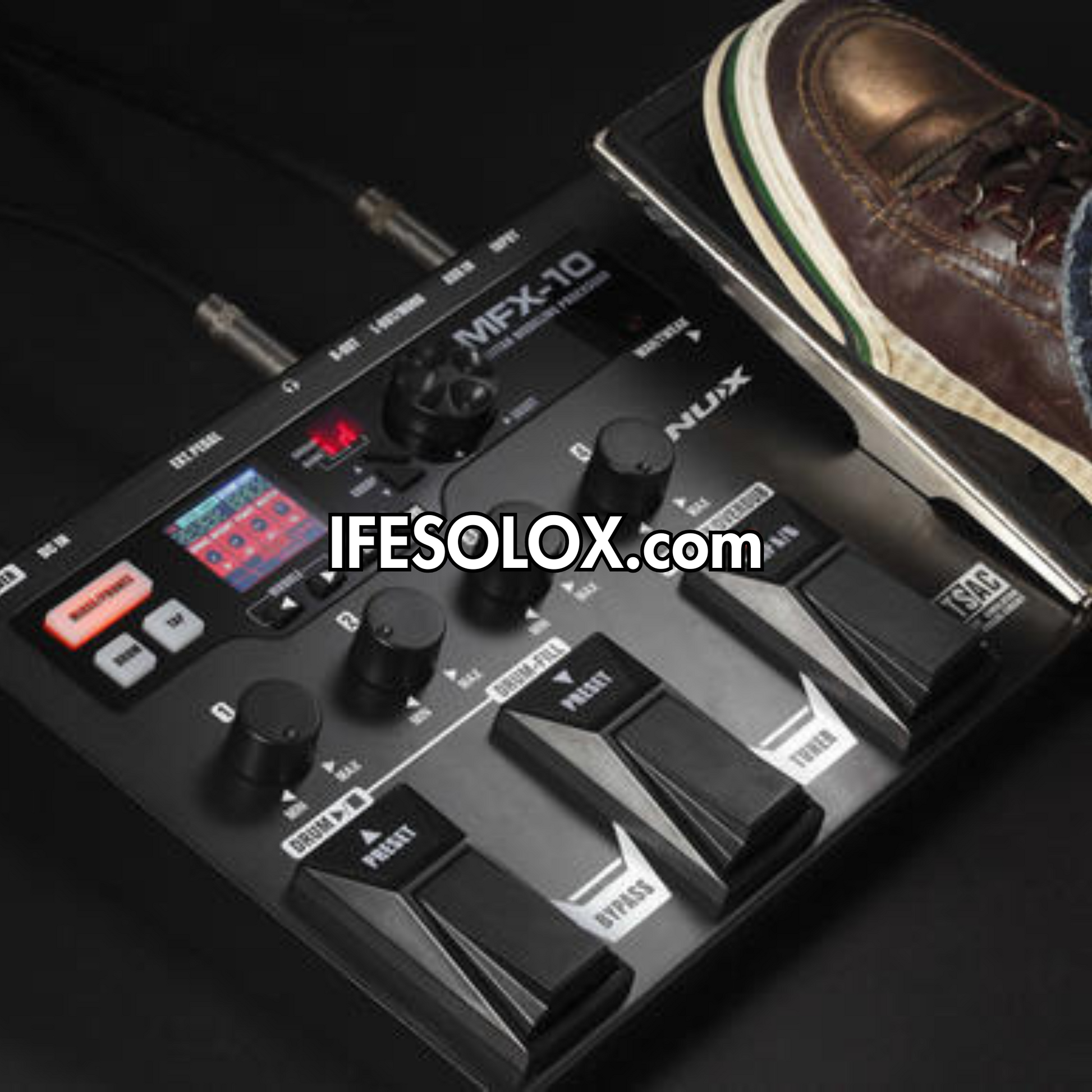 NUX MFX-10 Guitar Multi-Effects Pedal Processor - Brand New