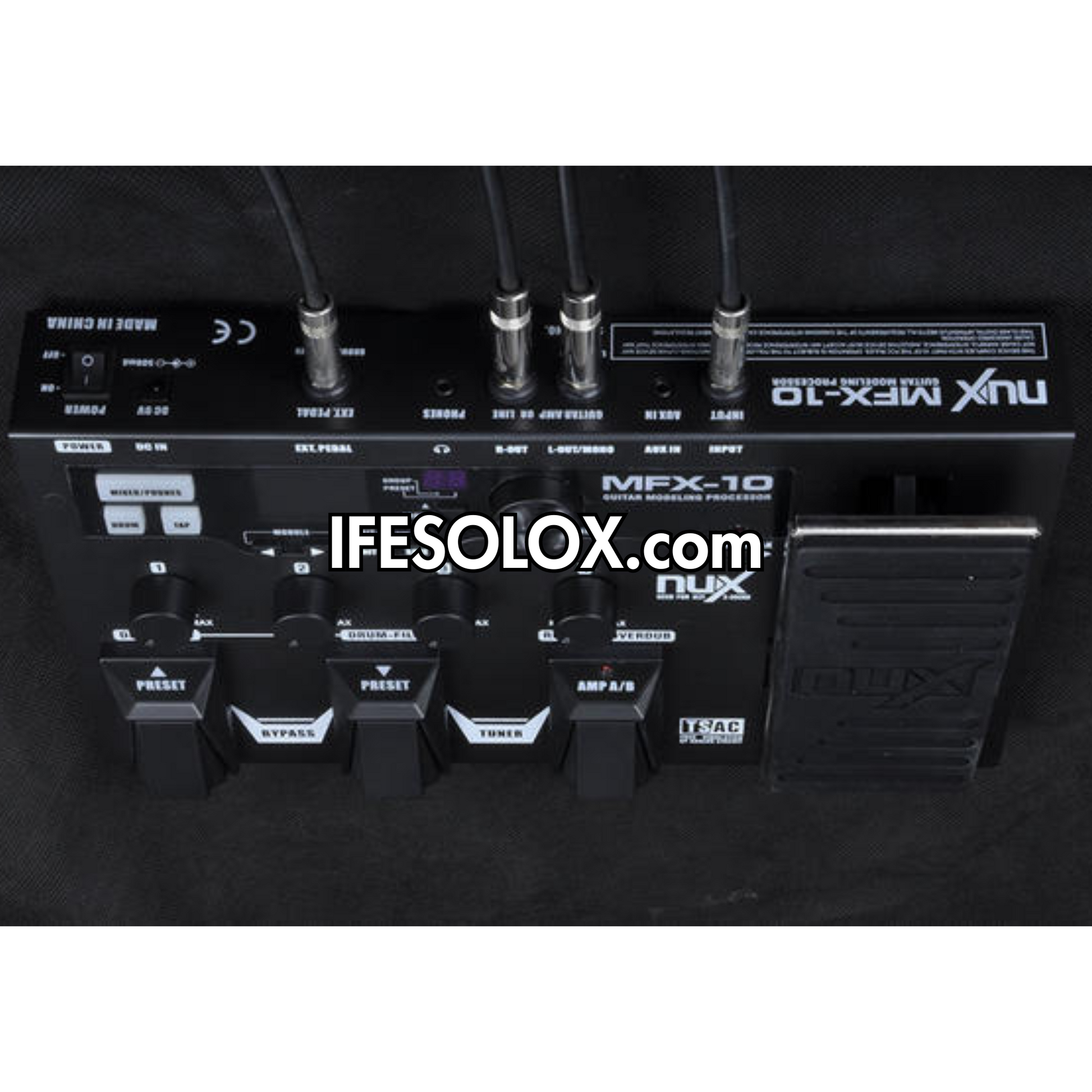 NUX MFX-10 Guitar Multi-Effects Pedal Processor - Brand New