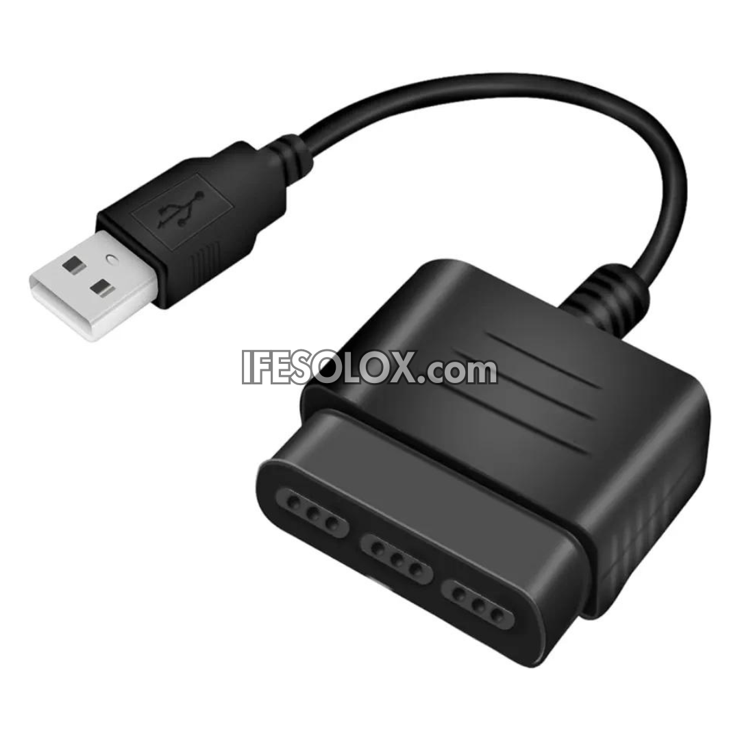 PS2 Controller to USB Game Controller Adapter for PS2 Gamepad to PS3, PS4 and PC - Brand New