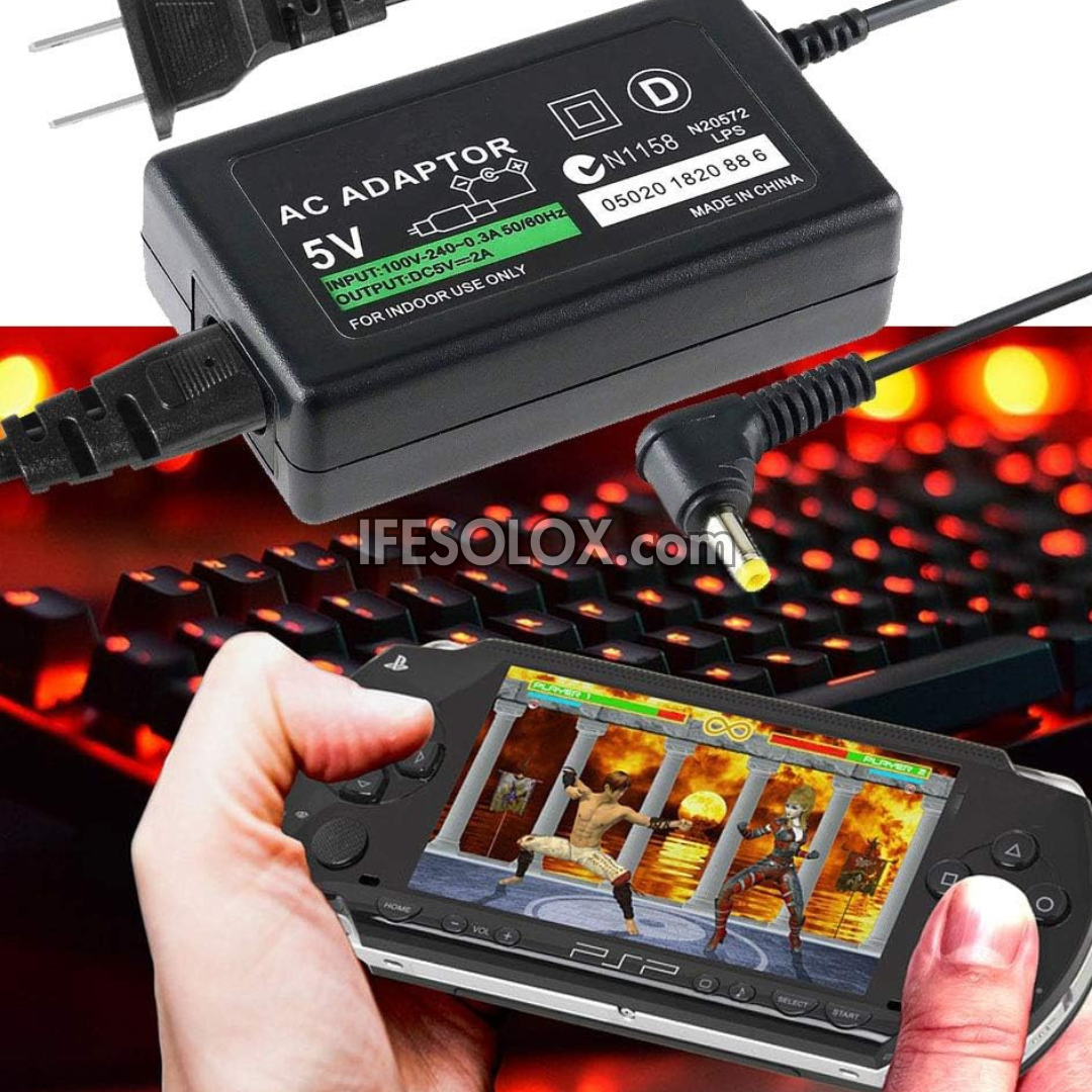 AC Adapter Power Charger for Sony PSP 1000, 2000, 3000 and E1000