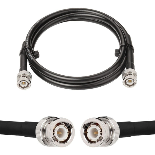 Premium Quality RG8X 50ohms BNC male to male HD-SDI Video Jumper cable (1.5m, 3m, 5m, 10m, 20m, 30m, 50m, 100m)