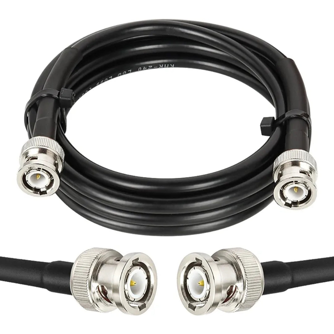 Premium Quality RG8X 50ohms BNC male to male HD-SDI Video Jumper cable (1.5m, 3m, 5m, 10m, 20m, 30m, 50m, 100m)