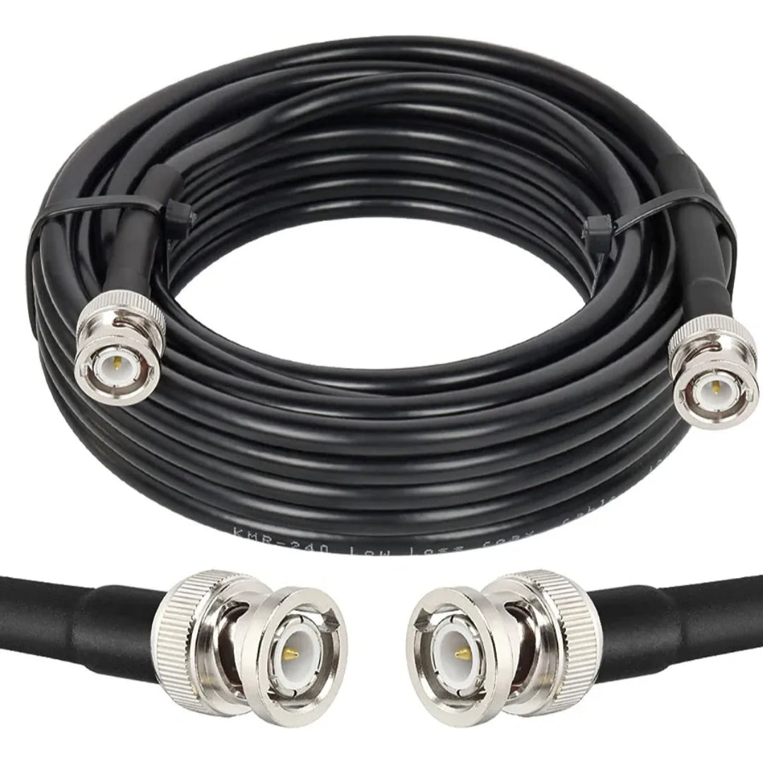 Premium Quality RG8X 50ohms BNC male to male HD-SDI Video Jumper cable (1.5m, 3m, 5m, 10m, 20m, 30m, 50m, 100m)