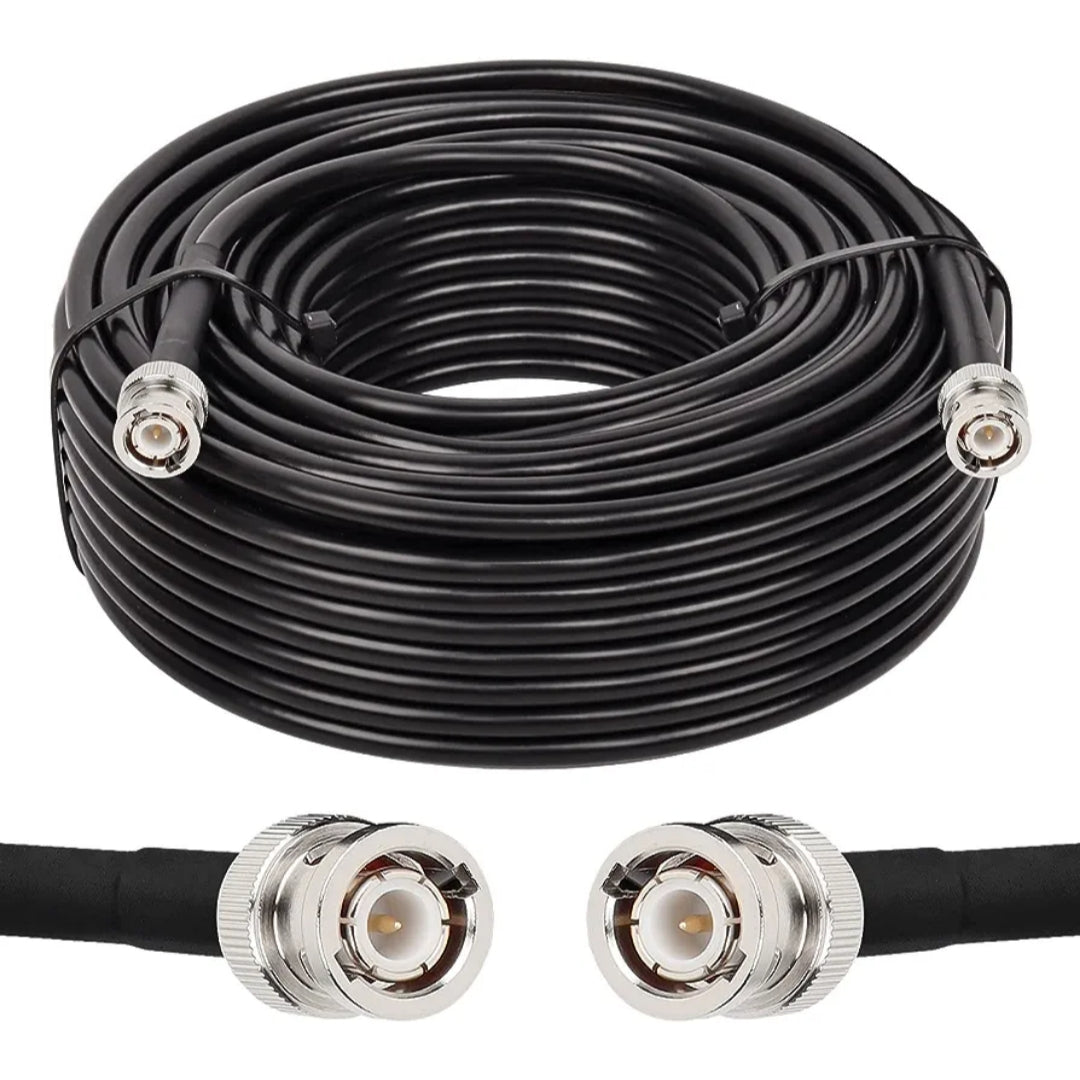 Premium Quality RG8X 50ohms BNC male to male HD-SDI Video Jumper cable (1.5m, 3m, 5m, 10m, 20m, 30m, 50m, 100m)